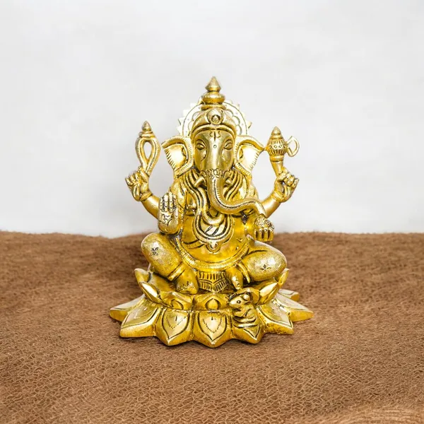 Antique_Brass_Ganesh_Idol_For_Home_Pooja_,Ganesh_Murti_For_Gift_Vinayaka_Idol_Vinayagar_Statue_For_Home_Decor,_Office_Desk,_Showpiece,_House_Warming