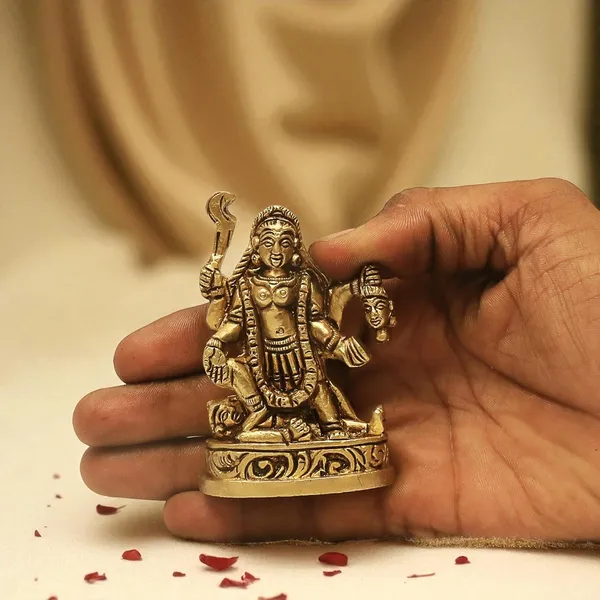 Antique_100%_Pure_Brass_Maa_Kali_Statues_Idol,_For_Temple,_Home_Office_Decor