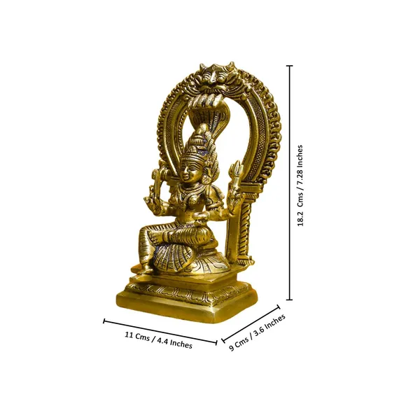 Antique_Brass_Idol_Of_Frame_Karmari_Amman_Statue_And_Kamatchi_Amman_Silai_For_Home_Decor,_Temple