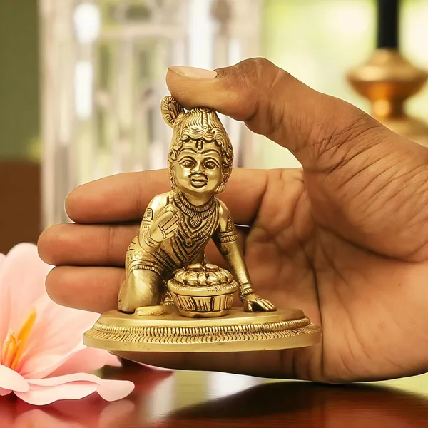 Brass_Krishna_Idol_for_Home_Décor,_Pooja_Room,_Office_|Handcrafted_Lord_Krishna_Statue,_Showpiece,_Decorative_Gift