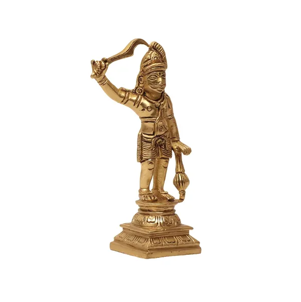 Antique_Brass_Karuppasamy_Idol_Statue_For_Pooja,_Home_Decor,_Showpiece