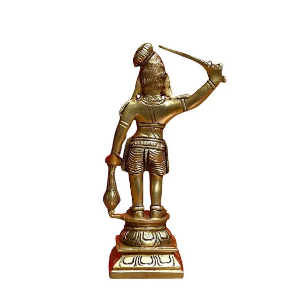 Antique_Brass_Karuppasamy_Idol_Statue_For_Pooja,_Home_Decor,_Showpiece