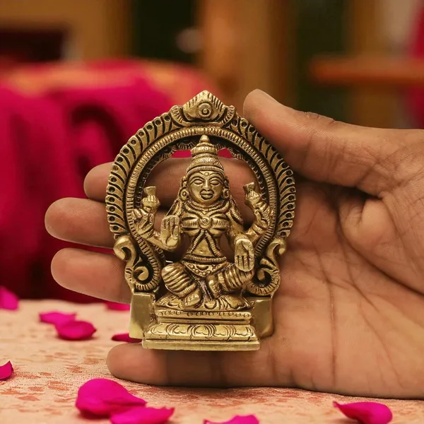 Antique_Brass_Framed_Lakshmi_Devi_Idol,_Laxmi_Idol_For_Pooja
