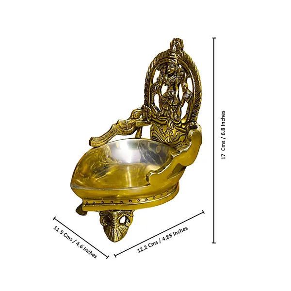 Antique_Karumbu_Kamatchi_Vilaku/Kamakshi_Devi_Maa_Diya/Oil_Lamp