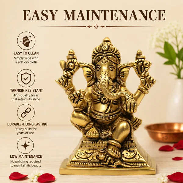 Antique_Brass_Ganesh_Idol_For_Home_Pooja,_Ganesh_Murti_For_Gift_Vinayaka_Idol_Vinayagar_Statue_For_Home_Decor,_Office_Desk,_Showpiece,_House_Warming