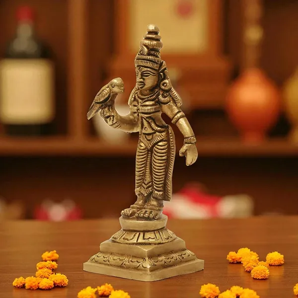 Antique_Brass_Madurai_Meenakshi_Amman_Idol_For_Pooja