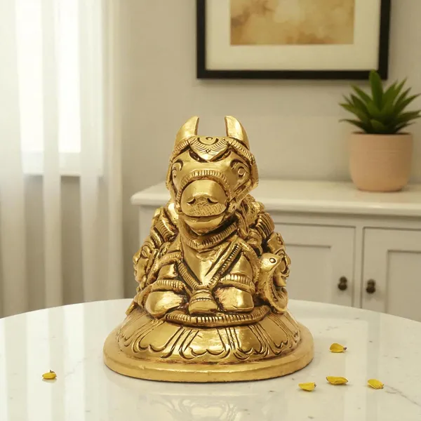 Antique_100%_Pure_Brass_Nandi_Idol_Statue_For_Pooja,_Home_Decor_And_Gifting