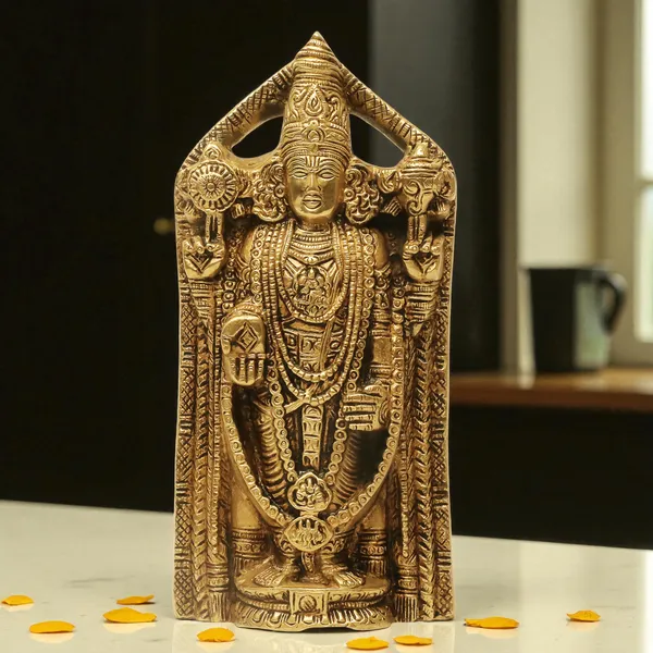 Antique_Brass_Venkateshwara_Swamy_Idol,_Tirupati_Balaji_Idol_For_Pooja_Room,_Perumal_Statue_For_Home_Decor,Office,_Temple_And_Gift_Showpiece