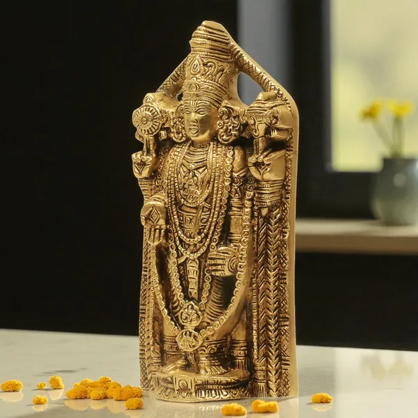 Antique_Brass_Venkateshwara_Swamy_Idol,_Tirupati_Balaji_Idol_For_Pooja_Room,_Perumal_Statue_For_Home_Decor,Office,_Temple_And_Gift_Showpiece