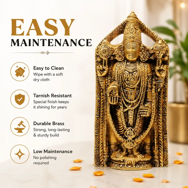 Antique_Brass_Venkateshwara_Swamy_Idol,_Tirupati_Balaji_Idol_For_Pooja_Room,_Perumal_Statue_For_Home_Decor,Office,_Temple_And_Gift_Showpiece