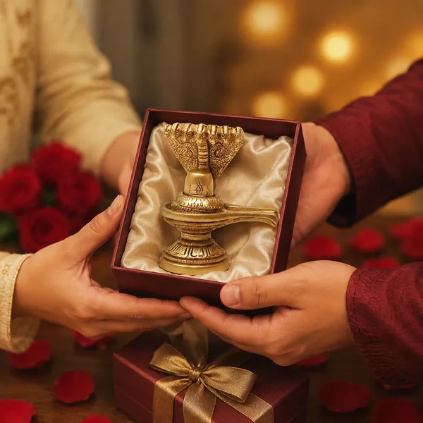 SHANTI_Brass_Shivling_for_Home_Puja,_Shiva_Lingam_for_Temple,_Office_Desk,_Gift_&_Décor_