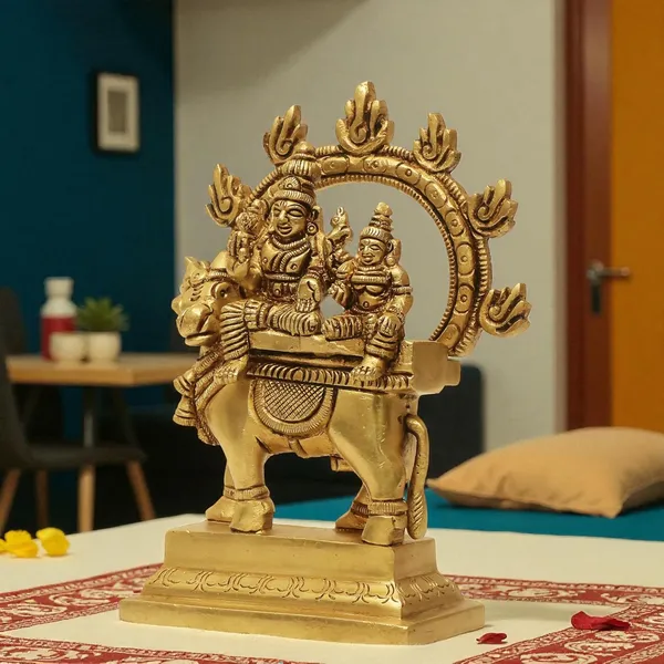 Antique_Brass_Pradosh_Idol_Shiv_Family_Idol_For_Pooja_Room