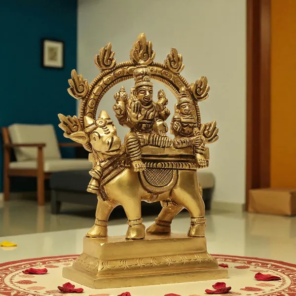 Antique_Brass_Pradosh_Idol_Shiv_Family_Idol_For_Pooja_Room