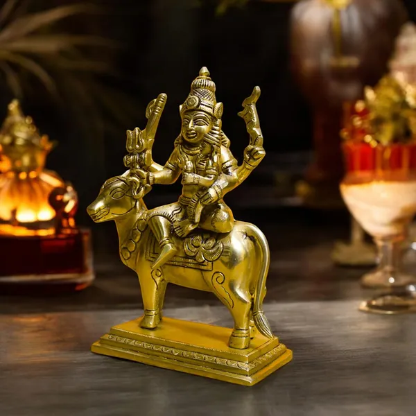Antique_Brass_Pradosh_Vrat_Idol,_Shiv_Idol,_Shiv_Shankar_Murti/Statue_For_Pooja