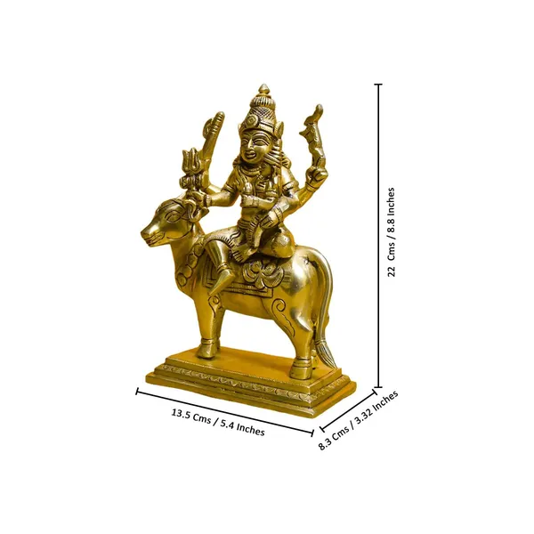 Antique_Brass_Pradosh_Vrat_Idol,_Shiv_Idol,_Shiv_Shankar_Murti/Statue_For_Pooja