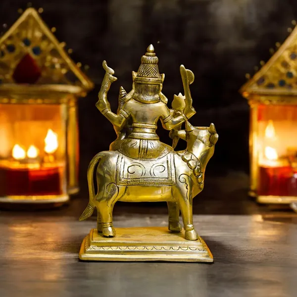 Antique_Brass_Pradosh_Vrat_Idol,_Shiv_Idol,_Shiv_Shankar_Murti/Statue_For_Pooja
