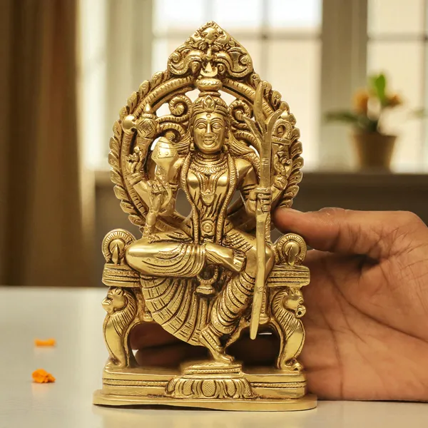Antique_Raj_Rajeshwari_Brass_Idol,_Lalita_Devi_Murti_Statue_For_Pooja