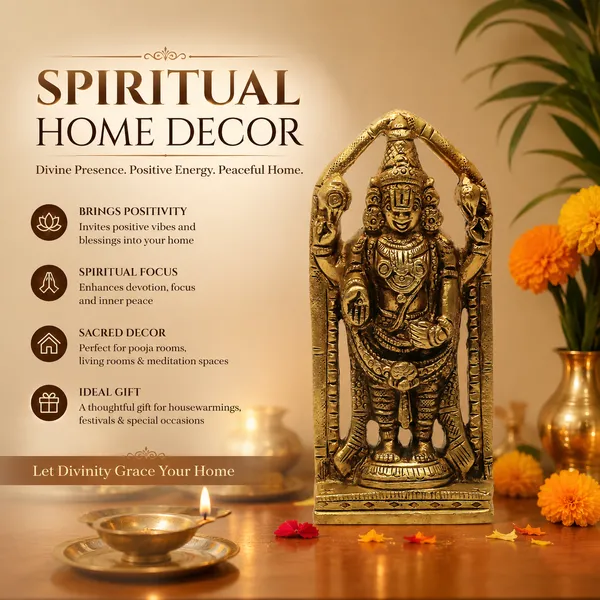 Antique_Brass_Venkateshwara_Swamy_Idol,_Tirupati_Balaji_Idol_For_Pooja_Room,_Perumal_Statue_For_Home_Decor,Office,_Temple_And_Gift_Showpiece