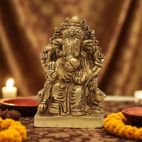 Antique_Brass_Ganesh_Murthi_Idol_For_Home_Pooja_Vinayagar_Statue_For_Home_Decor,_Office_Desk,_Showpiece,_House_Warming.