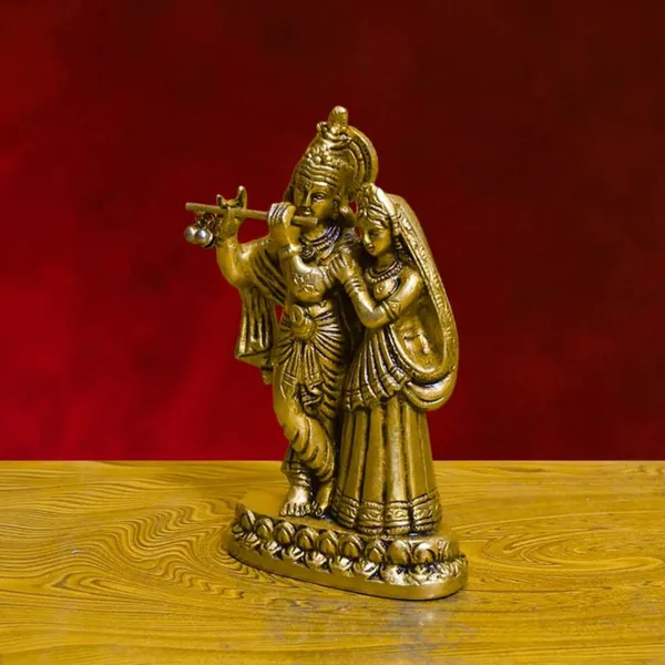 Brass_Radha_Krishna_Idol_for_Home_Décor,_Pooja_Room,_Office_|Handcrafted_Lord_Krishna_Statue,_Showpiece,_Decorative_Gift