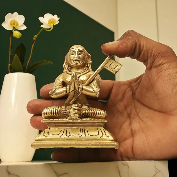 Antique_Handmade_Shri_Ramanujacharya_Idol,_Statue_Of_Equality_For_Pooja