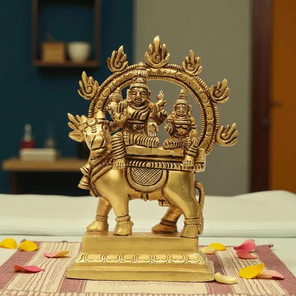 Antique_Brass_Pradosh_Idol_Shiv_Family_Idol_For_Pooja_Room