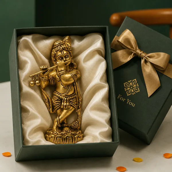 Brass_Krishna_Idol_for_Home_Décor,_Pooja_Room,_Office_|Handcrafted_Lord_Krishna_Statue,_Showpiece,_Decorative_Gift