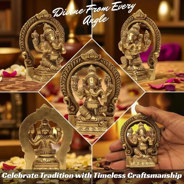 SHANTI_Brass_Laxmi_Ganesh_Saraswati_Idol_for_Home_puja_Statue_for_Home_d�cor,_Office_Desk,_showpiece,_House_Warming.