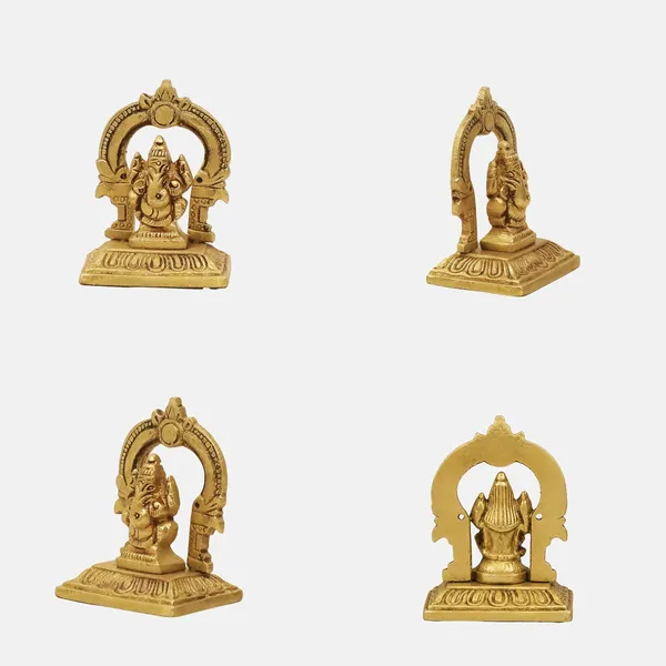 SHANTI_Brass_Laxmi_Ganesh_Saraswati_Idol_for_Home_puja_Statue_for_Home_d�cor,_Office_Desk,_showpiece,_House_Warming.