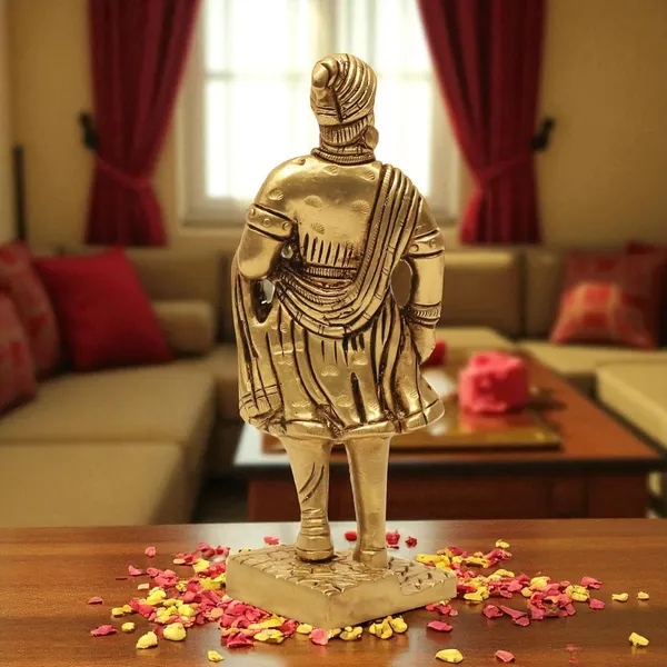 Antique_100%_Pure_Brass_Chhatrapati_Shivaji_Maharaj_The_Legend_Of_Maharashtra_Statue_For_Pooja