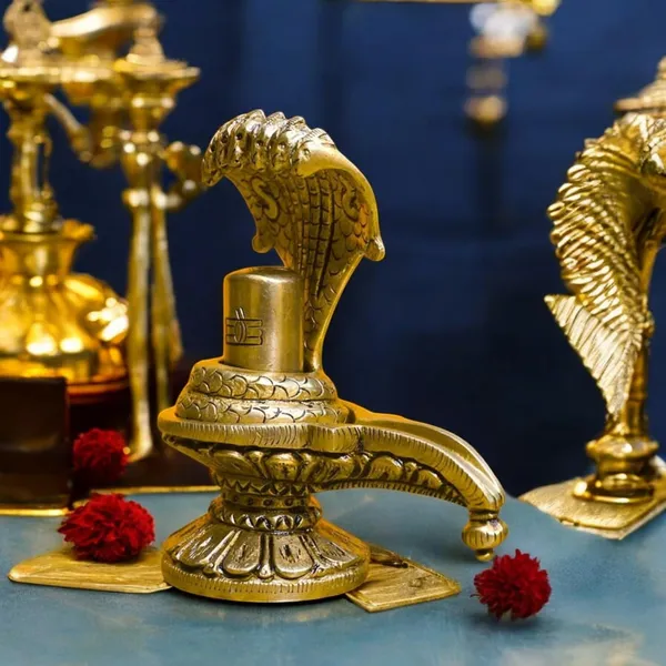 SHANTI_Brass_Shivling_for_Home_Puja,_Shiva_Lingam_for_Temple,_Office_Desk,_Gift_&_Décor_