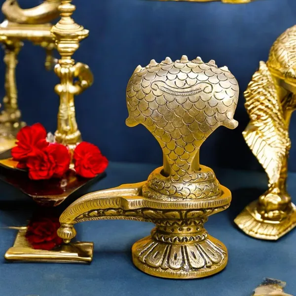 SHANTI_Brass_Shivling_for_Home_Puja,_Shiva_Lingam_for_Temple,_Office_Desk,_Gift_&_Décor_