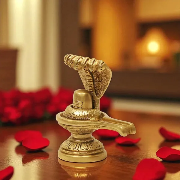 SHANTI_Brass_Shivling_for_Home_Puja,_Shiva_Lingam_for_Temple,_Office_Desk,_Gift_&_Décor_