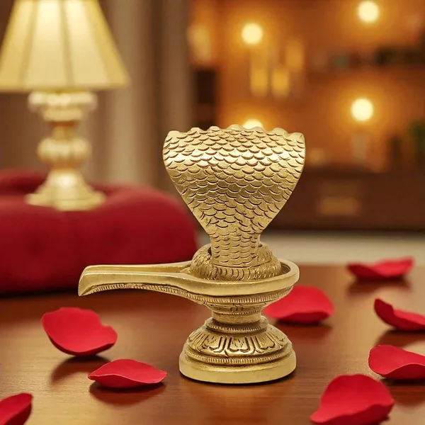 SHANTI_Brass_Shivling_for_Home_Puja,_Shiva_Lingam_for_Temple,_Office_Desk,_Gift_&_Décor_