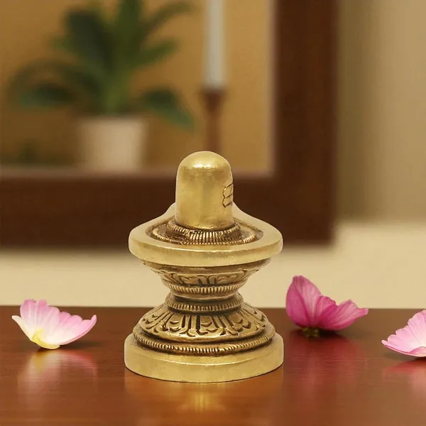 SHANTI_Brass_Shivling_for_Home_Puja,_Shiva_Lingam_for_Temple,_Office_Desk,_Gift_&_Décor_