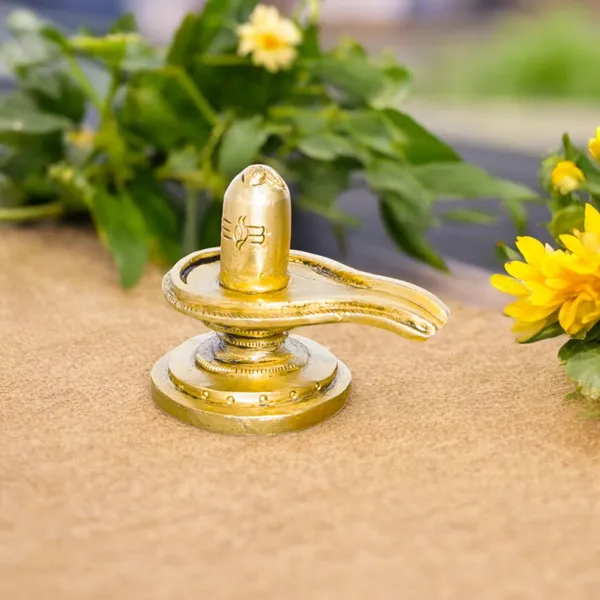 SHANTI_Brass_Shivling_for_Home_Puja,_Shiva_Lingam_for_Temple,_Office_Desk,_Gift_&_Décor_