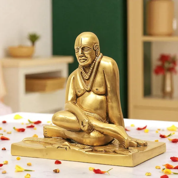 Antique_100%_Pure_Brass_Swami_Samarth_God_Idol_Statue_Handcrafted_Figurine_Ideal_For_Home_Decor_And_Pooja