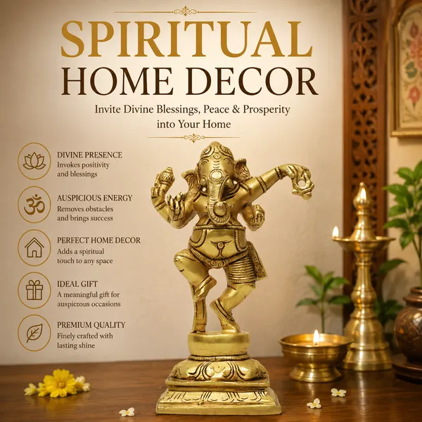 Antique_Brass_Dancing_Ganesh_Idol_For_Home_Decor_,Ganesh_Murti_For_Gift_Vinayaka_Idol_Vinayagar_Statue_For_Home_Pooja,_Office_Desk,_Showpiece,_House_Warming