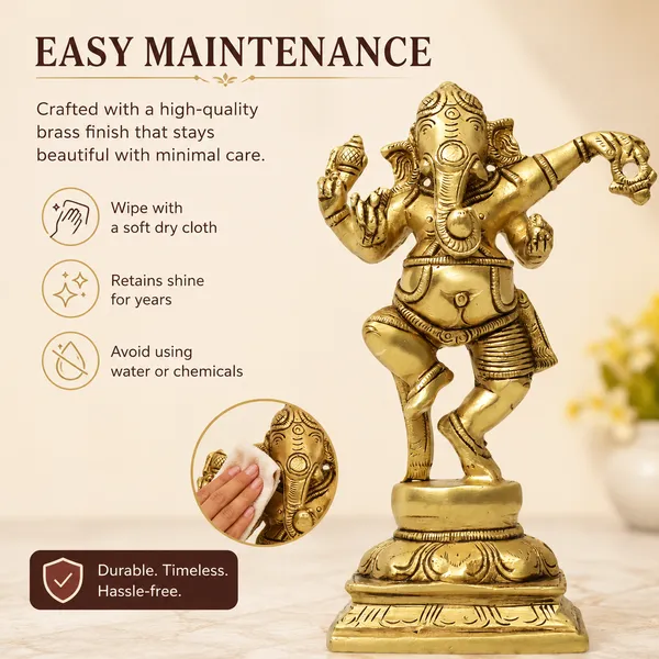 Antique_Brass_Dancing_Ganesh_Idol_For_Home_Decor_,Ganesh_Murti_For_Gift_Vinayaka_Idol_Vinayagar_Statue_For_Home_Pooja,_Office_Desk,_Showpiece,_House_Warming