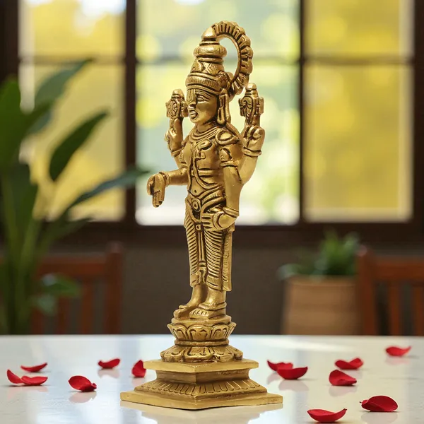 Antique_Brass_Venkateshwara_Swamy_Idol,_Tirupati_Balaji_Idol_For_Pooja_Room,_Perumal_Statue_For_Home_Decor,Office,_Temple_And_Gift_Showpiece