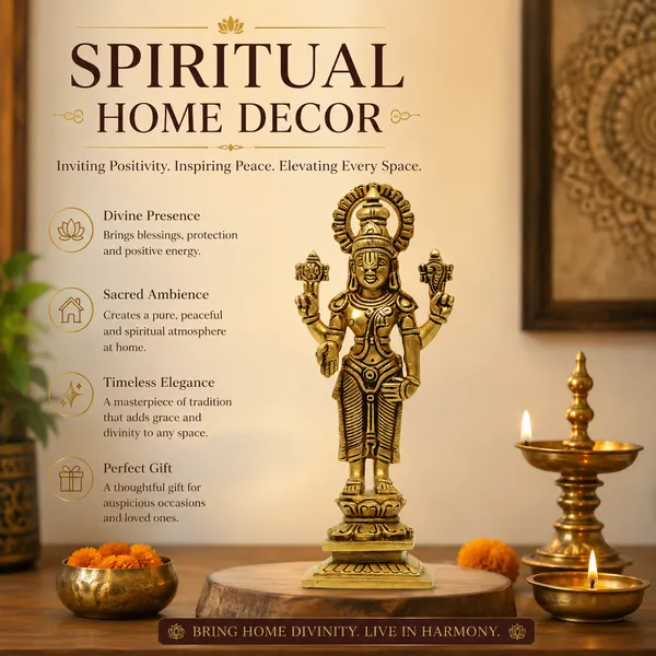 Antique_Brass_Venkateshwara_Swamy_Idol,_Tirupati_Balaji_Idol_For_Pooja_Room,_Perumal_Statue_For_Home_Decor,Office,_Temple_And_Gift_Showpiece