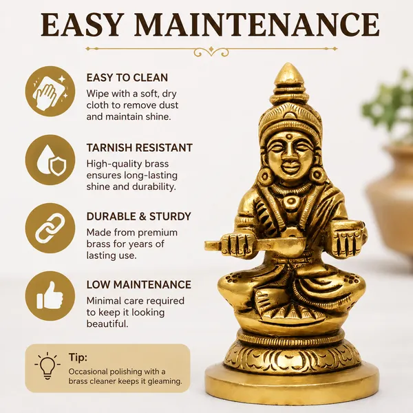Antique_Brass_Annapurna_Devi_Murti,_Annapoorani_Statue_For_Pooja_Room,Idol_For_Home_And_Gift