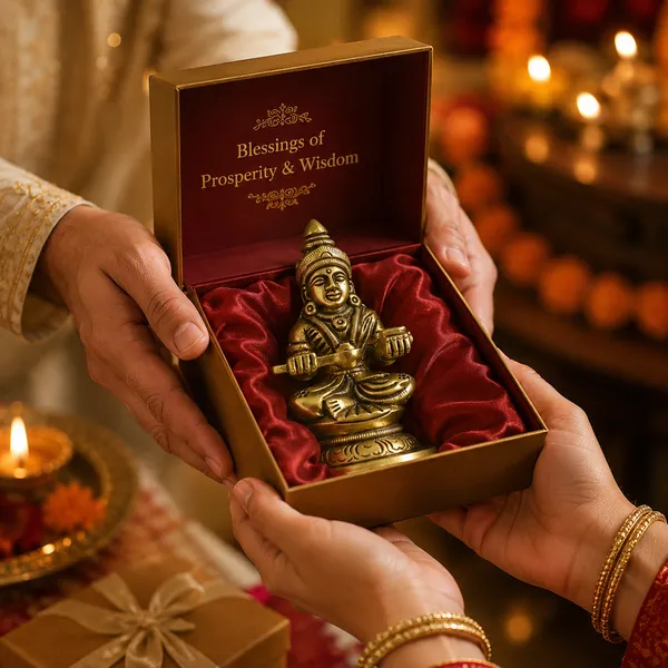 Antique_Brass_Annapurna_Devi_Murti,_Annapoorani_Statue_For_Pooja_Room,Idol_For_Home_And_Gift