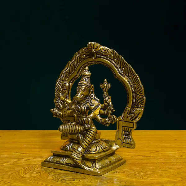 Antique_Brass_Varahi_Amman_Idol_Framed_Varahi_Amman_Silai_Statue_For_Pooja