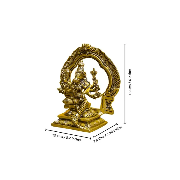 Antique_Brass_Varahi_Amman_Idol_Framed_Varahi_Amman_Silai_Statue_For_Pooja