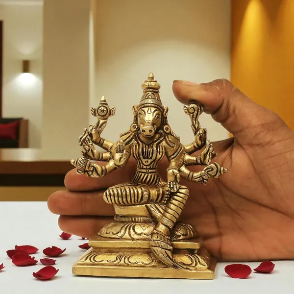 Antique_Brass_Varahi_Amman_Idol_Statue_|_Varahi_Amman_Silai_For_Temple_And_Home_Decor