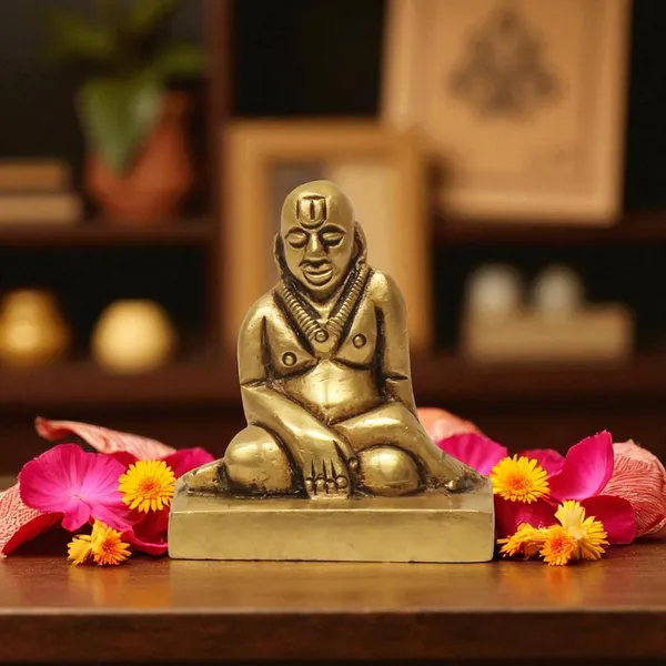 Antique_100%_Pure_Brass_Swami_Samarth_God_Idol_Statue_Handcrafted_Figurine_Ideal_For_Home_Decor_And_Pooja