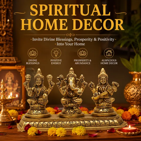 Antique_Brass_Laxmi_Ganesh_Idol_For_Home_Pooja_,_Lakshmi_Ganesh_Murti_For_Gift_Vinayaka_Idol_Vinayagar_Statue_For_Home_Decor,_Office_Desk,_Showpiece,_House_Warming