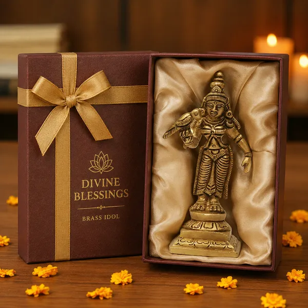 Antique_Brass_Madurai_Meenakshi_Amman_Idol_For_Pooja