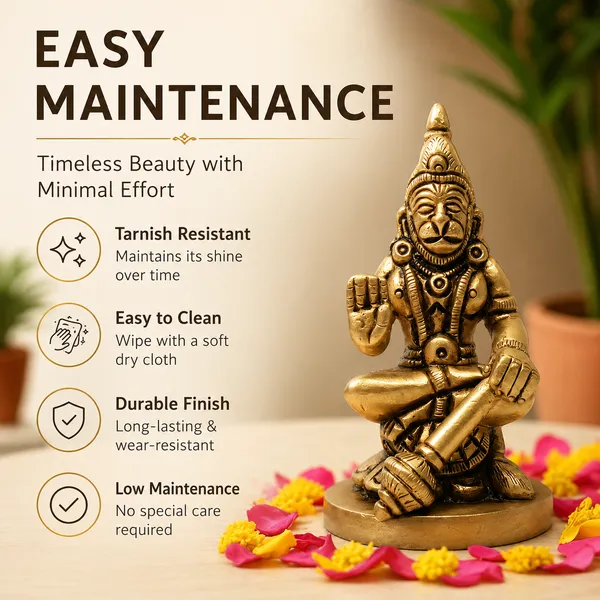 Antique_Hanuman_Murti_For_Pooja_Mandir,_Bajrangbali_Idol_For_Home,_Statue_For_House_Warming_Gift_And_Decor_For_Pooja